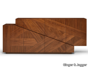 MERIDIANO - Wood veneer sideboard with drawers _ Ginger & Jagger