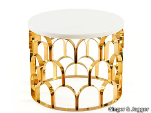ANANAZ - Round coffee table for living room _ Ginger & Jagger