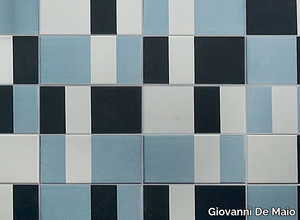 COMPOSIZIONE NERO - Handmade ceramic wall tiles _ Giovanni De Maio