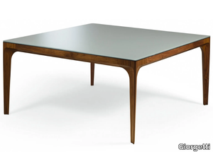 ANTEO - Square crystal table _ Giorgetti