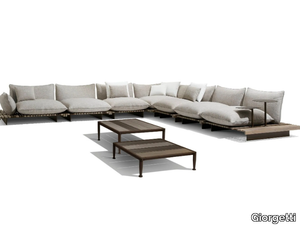 APSARA - Corner modular garden sofa _ Giorgetti