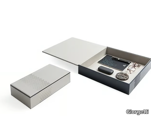 BOX - Leather storage box _ Giorgetti