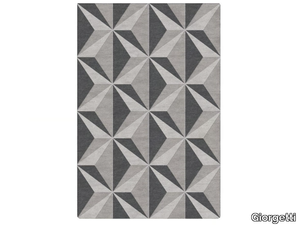 GEOMETRIC - Rectangular silk rug with geometric shapes _ Giorgetti