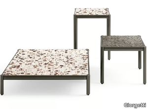 ALDÌA - Garden side table with palladiana top _ Giorgetti