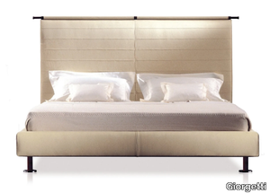 KAO - Bed with high headboard _ Giorgetti