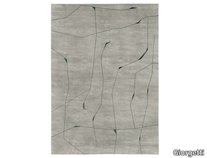 LILING - Rectangular Bamboo silk and wool rug _ Giorgetti