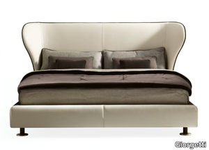 REA - Double bed with upholstered headboard _ Giorgetti