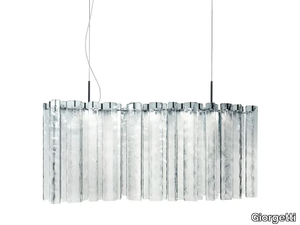 SWORDS - Glass pendant lamp _ Giorgetti