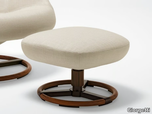 TILT - Fabric footstool _ Giorgetti