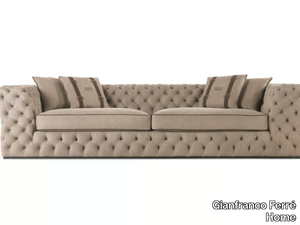 KING'S CROSS - 3 seater tufted leather sofa _ Gianfranco Ferré Home