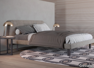 BLADE - Upholstered fabric double bed _ Giessegi