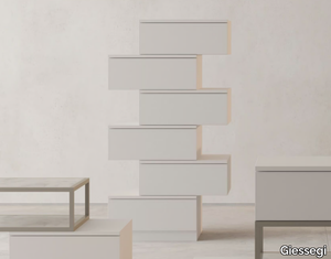 BRIDGE - Modular wooden chest of drawers _ Giessegi