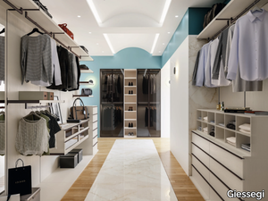 CA05 - Sectional wooden walk-in wardrobe _ Giessegi