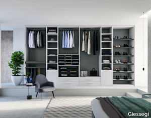 CA08 - Sectional wooden walk-in wardrobe _ Giessegi