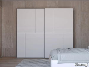 COVER - Built-in wooden wardrobe with sliding doors _ Giessegi