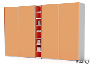 2501 + A1 + 2501 - Built-in wooden wardrobe with sliding doors _ Giessegi