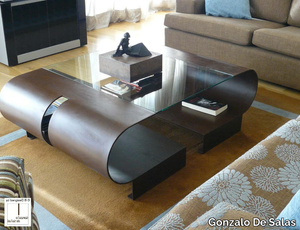 ELVA - Steel coffee table for living room _ Gonzalo De Salas