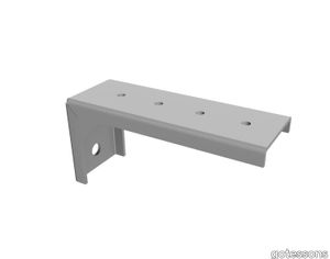 Desk mount for ScreenIT for angled desk sides