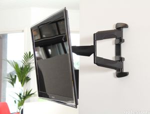 Slim TV-mount