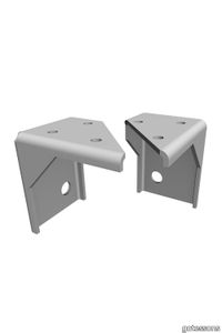 Corner mount set