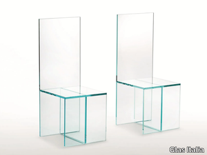 MERCI BOB - Crystal chair high-back _ Glas Italia