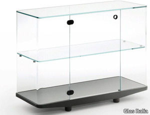 COLLECTOR - Crystal display cabinet _ Glas Italia