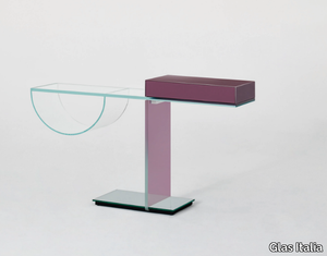 OLLIE - Crystal console table _ Glas Italia