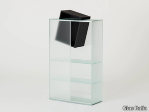 DRIFT - Display cabinet with sliding doors _ Glas Italia