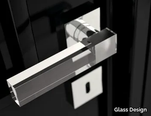 KYMI HOME TRANSPARENT - Crystal door handle _ Glass Design