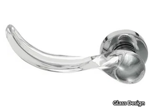 WIND TRANSPARENT - Crystal door handle _ Glass Design