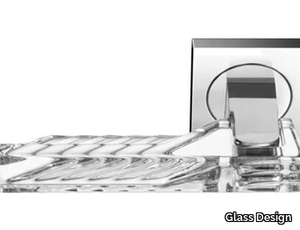 ARKADIA HOME TRANSPARENT - Crystal door handle _ Glass Design
