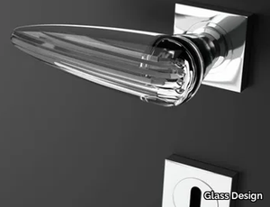 OKA HOME TRANSPARENT - Crystal door handle _ Glass Design