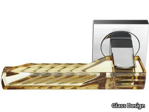 ARKADIA HOME AMBER - Crystal door handle _ Glass Design