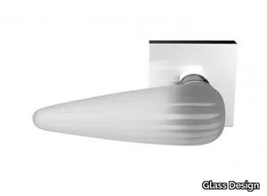 OKA HOME BRUSHED - Crystal door handle _ Glass Design