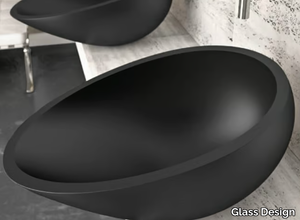 AIR - Countertop Vetro Freddo® washbasin _ Glass Design