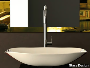 CARNIVAL - Countertop Murano glass washbasin _ Glass Design