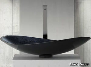 INFINITY STARLIGHT - Countertop single washbasin _ Glass Design