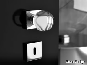 SFERA HOME TRANSPARENT - Murano glass door knob _ Glass Design