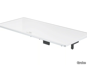 ALLURE NEW - Acrylic glass bathroom wall shelf _ Grohe