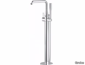 ESSENCE NEW - Floor standing bathtub mixer with hand shower _ Grohe