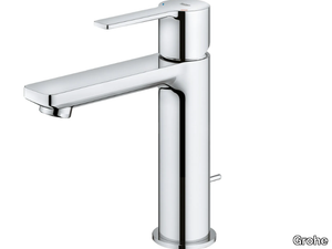 LINEARE NEW - Countertop washbasin mixer with pop up waste _ Grohe