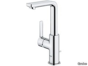 LINEARE NEW - Countertop washbasin mixer with pop up waste _ Grohe