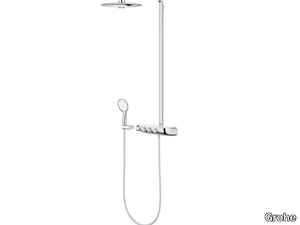 RAINSHOWER SYSTEM SMARTCONTROL DUO 360 - Wall-mounted thermostatic shower panel _ Grohe