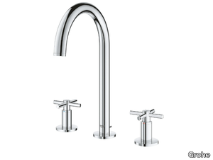 ATRIO - SIZE M - 3 hole washbasin tap with individual rosettes _ Grohe