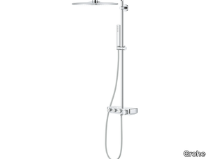 EUPHORIA SMARTCONTROL SYSTEM 310 CUBE - Wall-mounted thermostatic shower panel _ Grohe