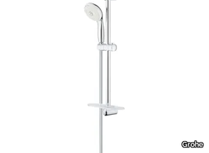 TEMPESTA 100 - Shower wallbar with hand shower with hose with soap dish _ Grohe