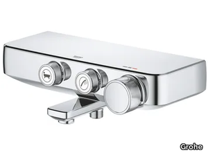 GROHTHERM SMARTCONTROL - Wall-mounted external thermostatic bathtub tap _ Grohe