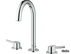 CONCETTO SIZE L - 3 hole countertop washbasin tap with individual rosettes _ Grohe