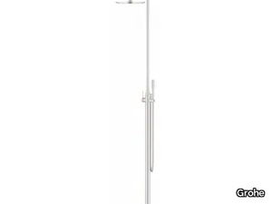 ESSENCE NEW - Floor standing shower panel with diverter _ Grohe