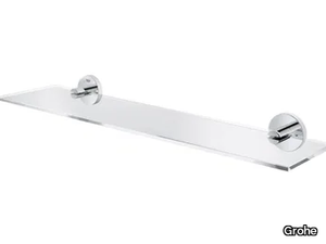 ESSENTIALS - Glass bathroom wall shelf _ Grohe